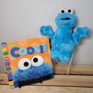 Cookie Monster Plush + Book